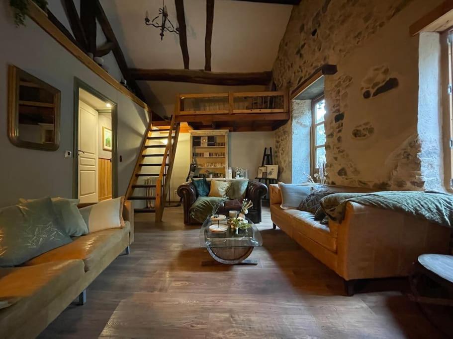 Maison Vigneron - Maison Et Studio Saint-Didier-sur-Beaujeu Kültér fotó