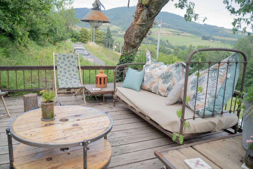 Maison Vigneron - Maison Et Studio Saint-Didier-sur-Beaujeu Kültér fotó